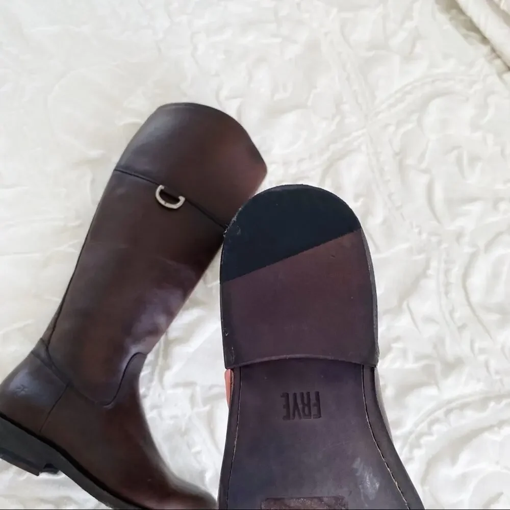 Frye Jayden D Ring Tall Boots Size 5.5 NEW $398